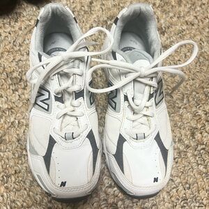 Women’s New Balance Gray and White Athletic Shoes size 8.5